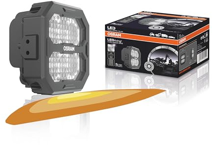 Osram LEDriving® Cube PX4500 Wide, LEDPWL106-WD, OFF ROAD, LED Arbeitsscheinwerfer, 4500 Lumen, Faltschachtel (1 Lampe)