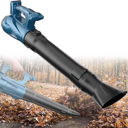 Soplador de hojas inalámbrico, soplador de hojas eléctrico de 6 velocidades con batería de iones de litio y cargador rápido, soplador de hojas liviano for limpieza de jardín, patio y césped y soplado