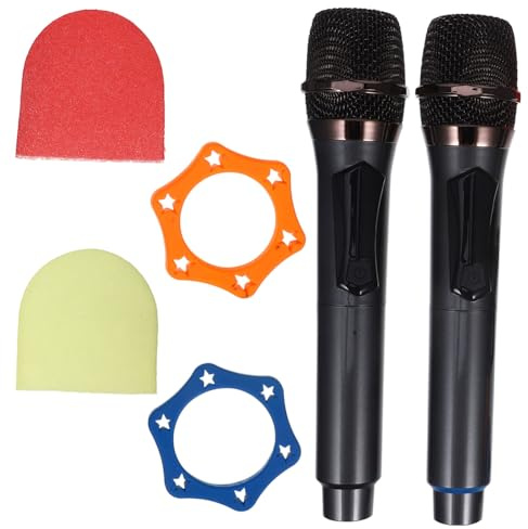 BESPORTBLE Wireless Microphone for Singing USB Charging Microphone Handheld Design for Live Singing at Home Ktv Parties
