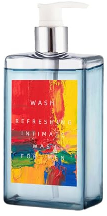 Gel de ducha de menta de lavanda para hombres, lavanda y menta para hombres, limpieza profunda y cuidado, espuma densa, elimina el olor corporal y las impurezas, para el cuidado diario de todo el