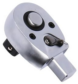ThreeH Insert Ratchet Head 3/8'' Drive 9X12mm Quick Release Torque Adapter | Open-End Torque Wrench, Swivel Head