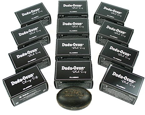 12er Pack Dudu Osun - Schwarze Seife aus Afrika Original Black Soap 12x150g