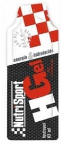 Nutrisport Hgel fraise sans caféine Boîte de 18 unités. 1 unité 200 g