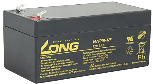 LONG Blei-Säure Akku 12V 3Ah F1 (WP3-12)