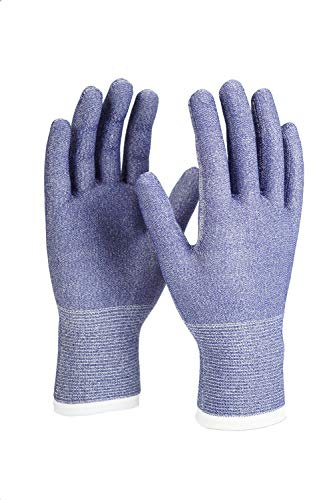 ATG MaxiCut 58-917 - Guantes de protección contra cortes (talla 8), color azul