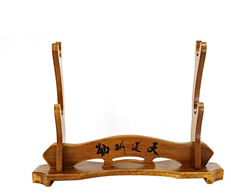 GOONSDS Schwertständer Samurai-Schwert Katana Tanto Halter Ständer Anzeigen,2 Tier