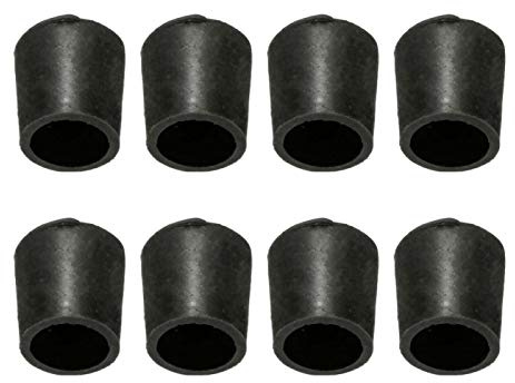 DASNTERED Rubber End Caps, Chair Floor Protec-tor Ferrule Cap, An-ti Scratch Furniture Feet Leg Floor Protec-tion Caps for Chair,Desk,Table,Box(size:16mm 8pcs)