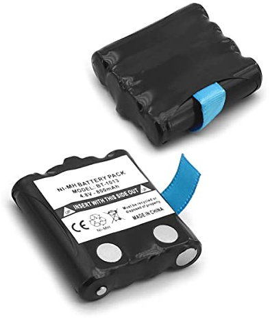 2X Batteries pour Radio Motorola TLKR T80 Extreme T81 Hunter T61 T60 T50 T9 | Compatible Hunter T8 T7 T6 T5 T4 T3 XT180 Walkie Talkie, IXNN4002A 00242, 800mAh 4.8V, Rechargeable Ni-MH