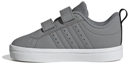 adidas Mixte enfant Vs Pace 2.0 Hook And Loop Kids Shoes, Grey Three/Core Black/Cloud White, 28 EU