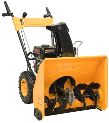 Camerina Spazzaneve 6,5 HP Giallo e Nero,Prato e Giardino,Rimozione della Neve,Pale da Neve(SPU:146889)