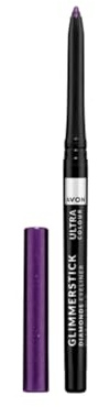 Avon Glimmerstick Diamonds Wasserfester Eyeliner Schimmereffekt Mit Vitamin E - Lang anhaltend, mit Glitzereffekt, pflegend - Amethyst