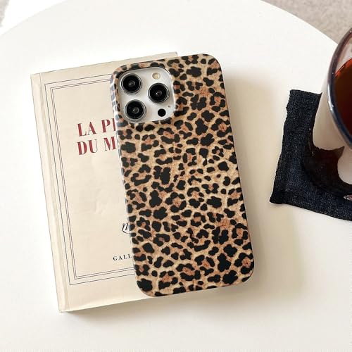 FIFTHAVE Handyhülle Kompatibel mit iPhone 11 Hülle Leopard Schutzhülle Mädchen 6,1,Ultra Dünn iPhone 11 Aesthetic Design Hülle Cute Leopard Muster TPU Silikon Case Bumper Cover Frauen