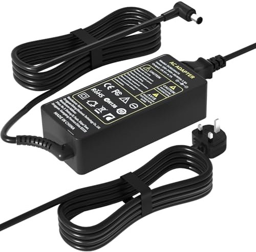 19.5V Power Adapter Compatible with Sony Bravia TV 24'' 32'' 40'' 42'' KDL series KDL-24 KDL-32 KDL-40 KDL-42 KDL-48R510C KDL-40R510C KDL-48W650D KDL40W600B LED LCD HDTV Screen TV Charger Cord