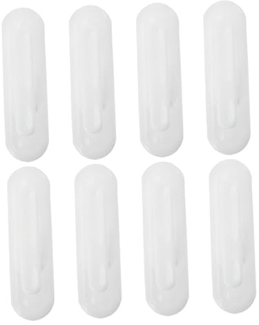 Garneck 8pcs Blind Rope Cleat Hook for Curtain Holdbacks Window Blinds No Drilling Practical Curtain Rope Supply Self-Adhesive Fixing