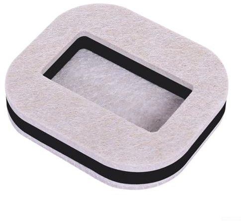 Niceminiwall 5Pcs Office Chair Wheel Stoppers with Felt Base, Furniture Caster Covers for for Hardwood Tile and Carpet Floors, Scratch Resistant Noise Reducing Pads, Non Slip(1)