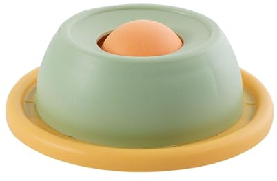 Qianly Slow Feed Bowl Fressbremse für Katzen Interaktives Spielzeug Anti Schling Futterspender Bissfest Waschbar Aus PP Material für Spiel Heimtierpflege Woh, GrÜn