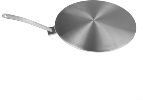 Placa difusora de calor de acero inoxidable para placa de inducción, facilita la propagación uniforme del calor para mejorar los resultados de cocción y mantener la condición de los utensilios de