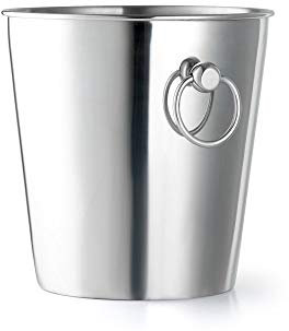 Sektkühler Champagnerkühler Edelstahl glänzend ø200x202mm