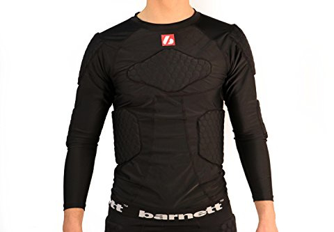 BARNETT FS-08 Maillot Manches Longues de Compression, 5 pièces intégrées, Football américain (XL)