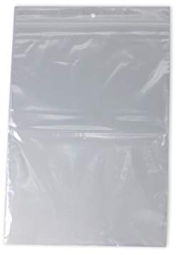 Lot de 50 sachets 160 x 250 mm fermeture zip Transparent. Sachet fermeture zip 16 x 25 cm 50u sac plastique compatible alimentaire et congélation de marque UNIVERS GRAPHIQUE REF UGZ160250
