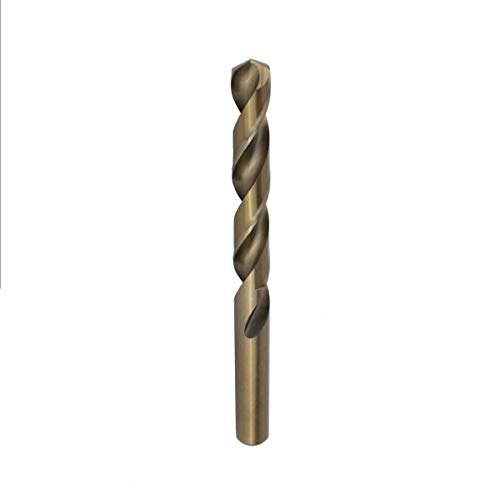Weischer® - HSS-Co Spiralbohrer Ø 10,0 mm | 1 Stück | Stahlbohrer Metallbohrer Eisenbohrer | Cobald Bohrer für Metall, Stahl, Aluminium, Edelstahl | stabil & bruchfest