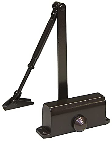 FELGNER Türschließer RZ 202 in braun | Für Innentüren bis max. 850 mm Breite | Türgewicht bis 45 Kg | Einstellbare Schließ- und Fallgeschwindigkeit