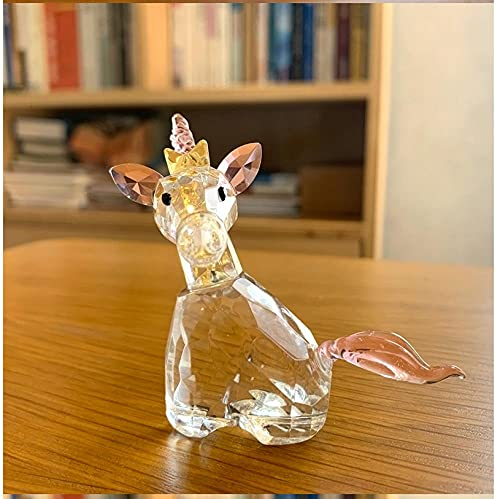 Kristall-Ornamente, Glücksengel, Pferd, Kristall-Figuren, Ornament, Glas-Tier, Briefbeschwerer, Kollektion, Heimdekoration, Kindergeschenk