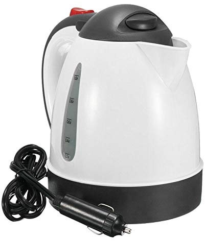 Chavisenty Chauffe- Bouilli à Chaude du Camion 1000Ml pour Thé, Café, Acier Inoxydable, Grande Capacité 24V