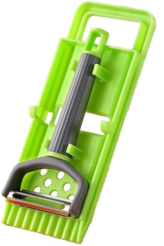 Peladores para cocina, juego de herramientas trituradoras de frutas, mango ergonómico, rallador de acero inoxidable, utensilios de cocina para calabacín, pepino, jengibre, ajo, fruta