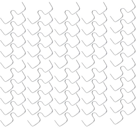 Vdaxvme Lot de 100 extracteurs de branches d'arbres fruitiers pour pruniers, angles ouverts, outil de façonnage de plantes avec forme de M 10,2 cm