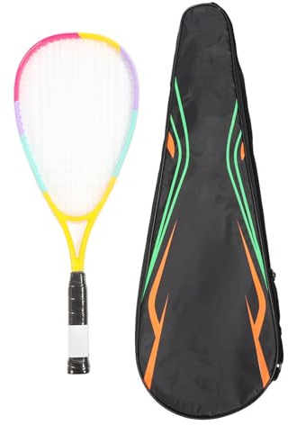 Haofy Racchetta da Squash Junior da Allenamento Leggera con Impugnatura Comoda per il Parco Giochi Scolastico