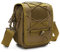 HUNTVP Taktische Umhängetasche Molle Schultertasche Militär Crossbody Bag Wasserdicht Sling Rucksack Multifunktional Messengerbag Crossbag Gürteltasche Bauchtasche für Sport Outdoor - Braun