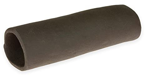 DRAK-Aquaristik AquaKeramik Fronteingangshöhle (FES2) 10 cm × 2,5-3 cm in Schwarz