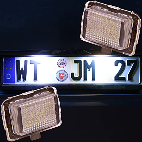 LED Kennzeichenbeleuchtung von Recambo passend für Mercedes C-Klasse W204 | S204 | BJ 2007-2015
