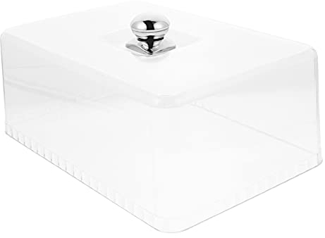 Wiederverwendbare Lebensmittelabdeckung Mit Transparentem Deckel Rechteckige Mikrowellen- Und Ofenschutz Insektenfreies Essenszelt 31X21X12 Cm Für Zuhause