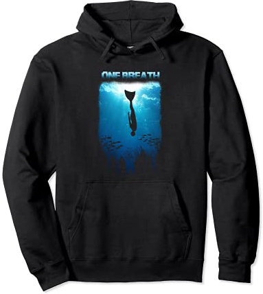 Monoflosse Monoflosse Tauchflosse Freitauchen Apnoe Spearfishing Pullover Hoodie