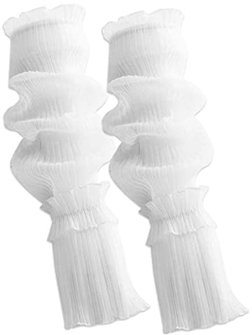 JINGLING Sonnenschutz, lange Ärmel aus Spitze für Damen, UV-Block, elastische Unterarmschützer, kühlende Armschützer für Laufen, Golf, Gartenarbeit