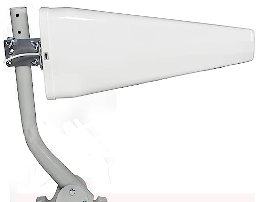 Wideband Directional Antenna 698-3800 MHz,11 dBi Yagi High Gain 3G/4G/ LTE/Wi-Fi Universal Fixed Mount Directional Antenna for Wilson Cellphone Amplifier/Cellular Signalbooster with N Female Connector