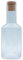 Intirilife Carafe en verre avec bord doré et bouchon - capacité 1.7 litres - pichet en cristal Carafe pour eau thé glacé vin jus de fruits