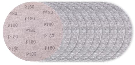 SALI Schleifgitter Ø 225mm 10 Stück Schleifscheiben Körnung 180 Klett Klettscheiben Selbsthaftend Schleifblätter Schleifpapier für Trockenbauschleifer Giraffenschleifer Wandschleifer Deckenschleifer
