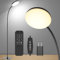 Mojimdo Stehlampe mit Fernbedienung, [3 Farben & 10 Helligkeiten] Schlanke LED Leselampe Stehend, Dimmbar Einstellbare Flexible Stehleuchte für Kinderzimmer, Büro, Wohnzimmer, Ecke Nachttischlampe