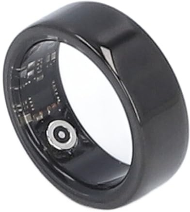 Smart Health Ring IP68 impermeabile fitness tracker, anello intelligente, monitoraggio del sonno con app per gli uomini per esercizio (misura 9)