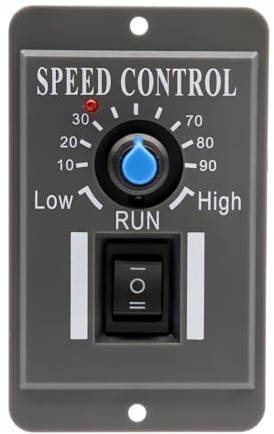 PWM Controlador de Velocidad del Motor Binghe Controlador de Motorde de Velocidad del Motor Eléctrico de Avance/Retroceso DC 12-60V 10A