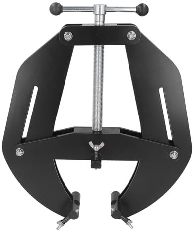 XTevu Pipe Alignment Clamp, Carbon Steel, High Strength Pipe Alignment Tool, with Quick Acting Screws for Welding