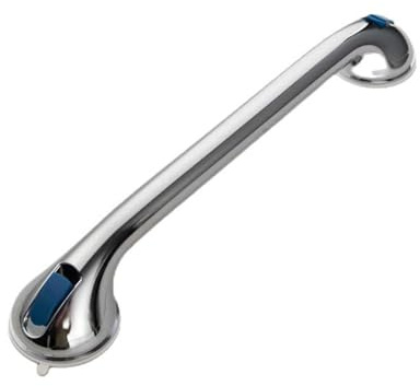Haltegriffe for das Badezimmer, Hochleistungs-Haltegriff mit Saugnapf, Sicherheitshaltegriff for Badewanne und Dusche, Installation ohne Stanzen erforderlich, for ältere Kinder und Behinderte(400mm)