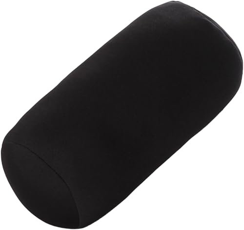 UWOBTN Almohada de Tubo de Microperlas,30x14cm Cojín Cilíndrico, Lumbar/Cuello/Espalda Almohada Apoyo en Rollo, para Dormir/Hogar/Oficina/Viajes/Yoga/Coche(Color 4)