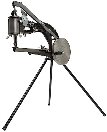 Einfache Nähmaschinen,360° Handnähmaschine Handschuster,Manuell Leder Cobbler Nähmaschine,Anti-Rutsch-Beine Schuh-Cobbler-Maschine,Nähen Stoffschuhen, Gummischuhen, Lederschuhen