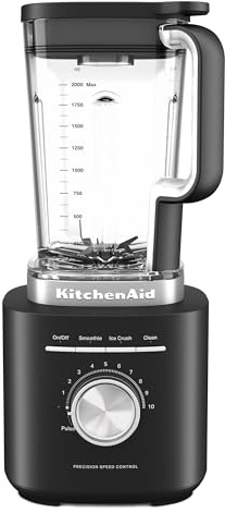 KitchenAid Pure Power Blender, 1200W, 2.1L, Matte Black