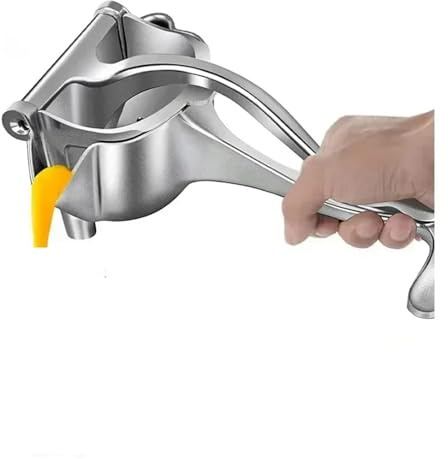 Exprimidor Manual De Jugo De Aleación De Aluminio: Herramienta De Presión Manual For Granada, Naranja, Limón Y Caña De Azúcar. Ideal For Cocina Y Bar.