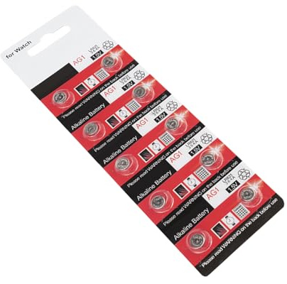 Piles Bouton AG1/LR621 pour Une Puissance Constante dans Les Petits Appareils, Remplacement De La Batterie De Montre